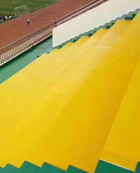 蚌埠球场台阶翻新修补改造